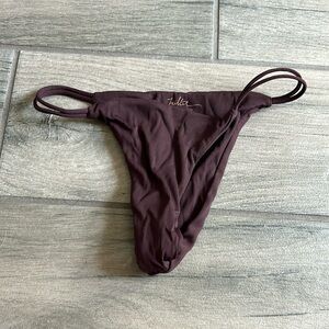 Juillet ribbed bikini bottom